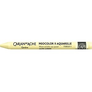 Caran d'ache, CARAN D'ACHE Wachsmalstift Neocolor II 7500.011 lichtgelb
