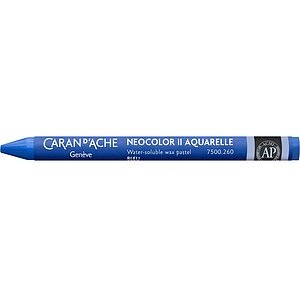 Caran d'ache, CARAN D'ACHE Wachsmalstift Neocolor II 7500.260 blau