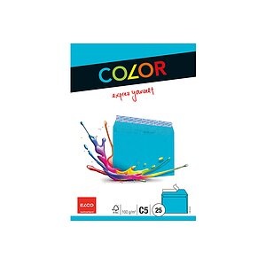 undefined, ELCO Couvert Office o/Fenster C5 74618.32 100g, intensiv blau 25 Stück