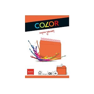 ELCO Couvert Office o/Fenster C6 74634.82 100g, orange 25 Stück