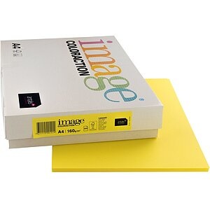 Image Coloraction, Image Coloraction Kopierpapier, Canary, A4, kanariengelb, 160g, 159.93, (250 Blatt), IMAGE COLORACTION Kopierpapier Canary A4 159.930 kanariengelb, 160g 250 Blatt
