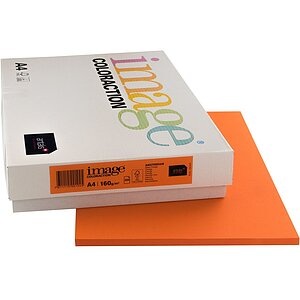 Image Coloraction, Image Coloraction Kopierpapier, Amsterdam, A4, 160g, orange, 159.945, (250 Blatt), IMAGE COLORACTION Kopierpapier Amsterdam A4 159.945 160g orange 250 Blatt