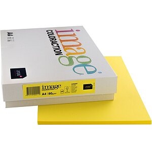 Image Coloraction, Image Coloraction Kopierpapier, Canary, A4, kanariengelb, 80g, 274567, (500 Blatt), IMAGE COLORACTION Kopierpapier Canary A4 274567 kanariengelb, 80g 500 Blatt