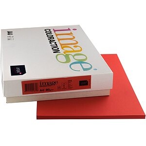 Image Coloraction, Image Coloraction Kopierpapier, Chile, A4, 80g, rot, 159.946, (500 Blatt), IMAGE COLORACTION Kopierpapier Chile A4 159.946 80g rot 500 Blatt
