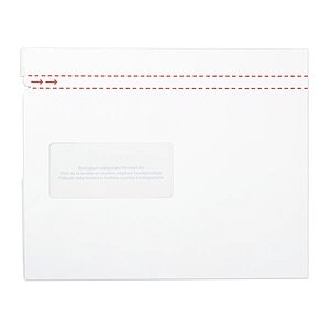 Elco, Elco Dokumententasche, Quick Vitro, C5, weiss, Fenster, links, 29115, (250 Stück), ELCO Dokumententasche Quick Vitro 29115.00 C5 weiss F. links 250Stk