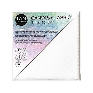 I am Creative, I AM CREATIVE Keilrahmen FSC®, I AM CREATIVE Keilrahmen FSC 7002.101 10x10cm, Classic