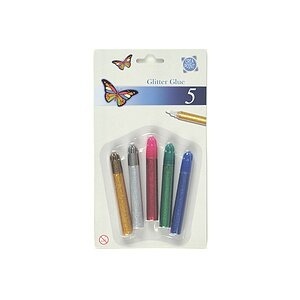Crea-point, CREA-POINT Glitter Glue 280951 5 Farben