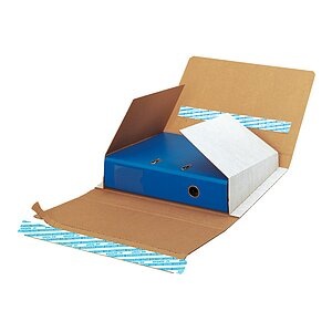 undefined, BRIEGER Verpackung Ordnerstar 66280 weiss/braun 32,1x29,7x/7,5c, Brieger Verpackung Ordnerstar, weiss/braun, 32,1x29,7x/7,5c, 29526