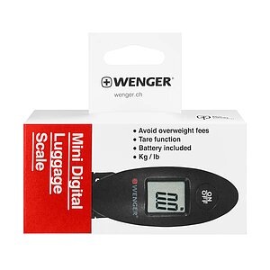 Wenger, Wenger Digital Kofferwaage, schwarz, 604562, 