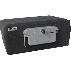 Rieffel, Rieffel Security Case 6 Feuerschutztresor, Rieffel Tresor SecurityCase6, feuerfest, 389mm x 300mm x 165mm, SecuritCase6