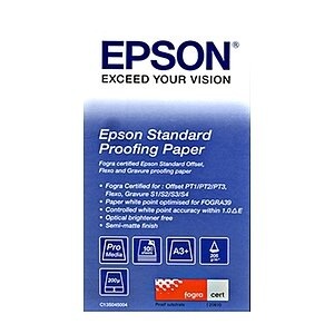 Epson,  Epson Standard Proofing Papier, A3+, 205g, C13S045005, (100 Blatt) 