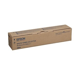 Epson, Epson S050664 Resttonerbehälter, Epson Original Tonerkartusche C13S050664 Schwarz, Cyan, Magenta, Gelb