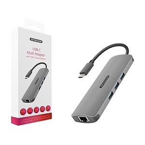 undefined, SITECOM USB-C Multi Adapter, inkl. USB-C Power Delivery, SITECOM - CN-382 USB-C 3.1 multi & Power Delivery, Adapter