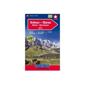 Kümmerly & Frey Karte Glarus - Schwyz