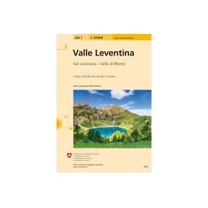 266T Valle Leventina Wanderkarte