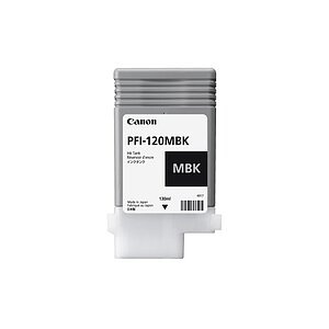 Canon, CANON Tintenpatrone matte black PFI-120MBK iPF TM 200/305 130ml, Canon Tintenpatrone, matte-schwarz, PFI-120MBK, (130ml)