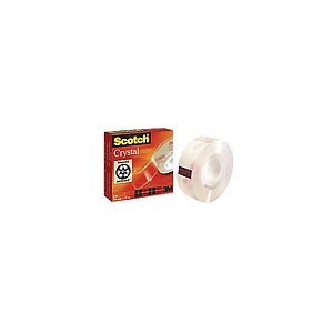Scotch, SCOTCH Klebeband 665 19mmx32,9m 6651933K doppelseitig, Scotch Magic Tape Crystal, 19mm x 33m, doppelseitig, 6651933K