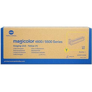 Konica Minolta, Konica Minolta Print Unit, gelb, A03105H, (30'000 Seiten) , KONICA MINOLTA Trommel gelb 30.000 Seiten passend für: Magicolor 4600 Series;Magicolor 4650;Magicolor 4650DN;Magicolor 4650EN;Magicolor 4690MF;Magicolor 4695 MF;Magicolor 5500;Magicolor 5550;Magicolor 5550 Series;Magicolor 5550D;Magicolor 5550DH;Mag