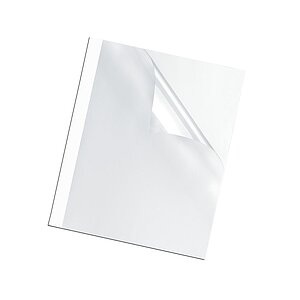 Fellowes, Fellowes Thermobinderücken, 170g, 3mm, weiss, 5379701, (20 Stück), FELLOWES Thermobinderücken 170g 3mm 5379701 weiss 20 Stück