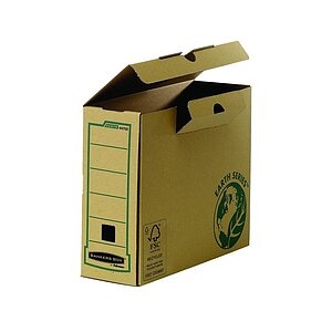 Bankers Box, Fellowes Archivschachtel Bankers Box® Earth, DIN A4, Rückenbreite 100 mm, 20 St, FELLOWES BankersBox Earth 4470201 103x254x319mm