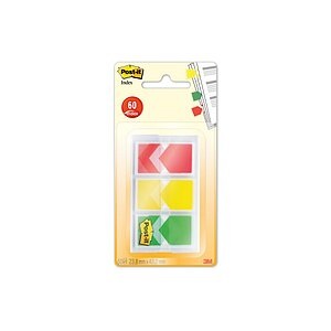 POST-IT, POST-IT Index Priorisation 23,8x43,2mm 682ARRRYG rot, gelb, grün, 