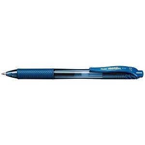 Pentel, PENTEL Gelschreiber Energel X 0.7mm BL107-CAX marineblau, Pentel EnerGel X, 0.7mm, marineblau, Gel Roller, BL107-CAX