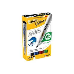 Bic, BIC Whiteboard Marker Velleda 1701 ECOlutions 4er Set