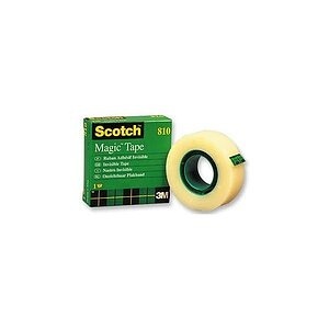 Scotch, SCOTCH Magic Tape 810 25mmx66m 8102566K unsichtbar, refill, Scotch Magic Tape 810, 25mm x 66m, 8102566K