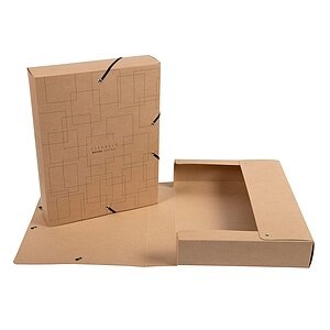 Exacompta, EXACOMPTA Archivbox Eterneco A4 59647E braun, ass., FSC 25x33x6cm, Exacompta Archivbox Eterneco, A4, braun, assortiert, FSC, 25cm x 33cm x 6cm, 59647E