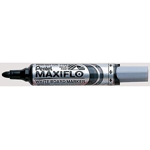 Pentel, PENTEL Whiteboard Marker 6mm MWL5M-AO schwarz