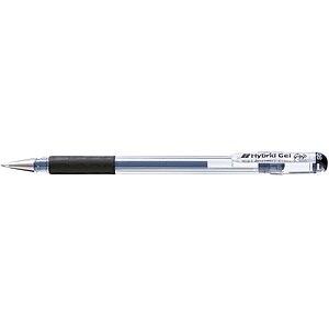 Pentel, PENTEL Roller Hybrid 0,8mm K118-AO schwarz, Pentel Hybrid Gel Grip, 0,8mm, schwarz, Tintenroller, K118-AO