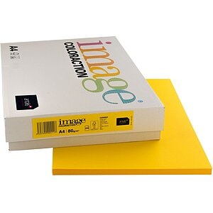 Image Coloraction, Image Coloraction Kopierpapier, Hawai, A4, 80g, intensivgelb, 274569, (500 Blatt), IMAGE COLORACTION Kopierpapier Hawai A4 274569 80g intensivgelb 500 Blatt