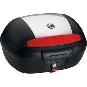 Hepco & Becker, H&B Journey Topcase 50 mit Universalplatte schwarz/silber, 