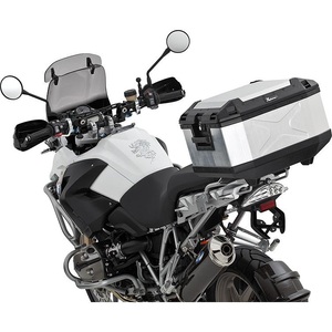 H&B Xplorer Aluminium Topcase 45 Liter silber