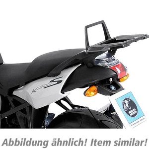 Hepco & Becker, H&B Alu Rack schwarz Honda CBF 600 /S (ab 2008), Hepco & Becker Alurack Gepäckbrücke schwarz für Honda CBF 600 /S 2008-2013