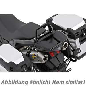 Hepco & Becker, H&B Alurack Gepäckbrücke Ducati Monster 696/796/1100, Hepco & Becker Alurack Gepäckbrücke schwarz für Ducati Monster 696/796/1100