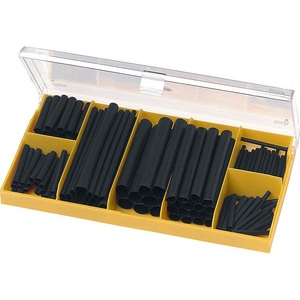 BGS, BGS Schrumpfschlauch-Sortiment 127-teilig schwarz, Hi-Q Tools Schrumpfschlauch-Sortiment 127-teilig schwarz