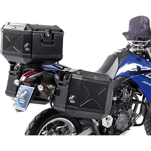 Hepco & Becker, H&B Xplorer Aluminium Seitenkoffer 30 Liter schwarz links, 
