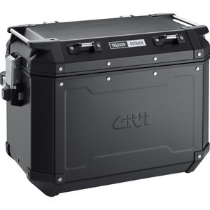 Givi, Givi Monokey Cam Alukoffer Trekker Outback 48 schwarz rechts, 