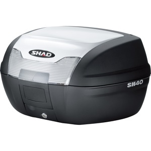Shad, Shad Deckelcover für SH40 Topcase weiß lackiert, Shad Deckelcover für SH40 Topcase weiß lackiert