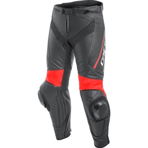 Dainese, Dainese Delta 3 Lederhose rot Herren Größe 54 (L), 