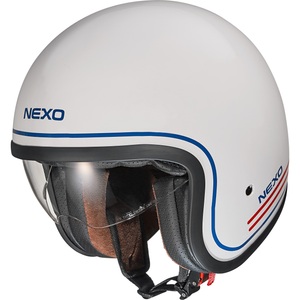 Nexo, Nexo Jethelm Urban Style Motorradhelm weiß Größe L, 