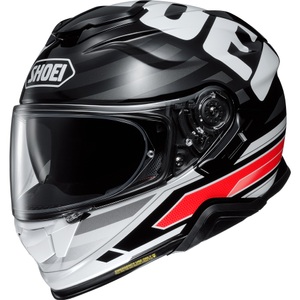 Shoei, Shoei GT-Air II Integralhelm schwarz/rot Größe XS, 