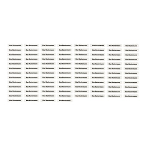 genialo®, genialo® Wäscheetiketten, 100 Stück, schwarz, Wäscheetiketten, 100 Stück, schwarz