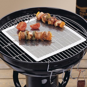 Moderne Hausfrau, Moderne Hausfrau Profi-Grillauflage, Edelstahl Grillauflage