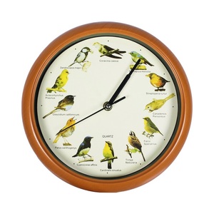 GD Import, Wanduhr Vogelsang GD Import Mehrfarbig, Wanduhr Vogelgesänge
