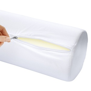 Moderne Hausfrau, Moderne Hausfrau Knierolle, Sundo Knierolle mit Stoffbezug 50x15cm weiss