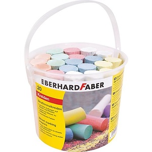 Eberhard Faber, Strassenmalkreiden, 20 Stück, Strassenmalkreiden, 20 Stück