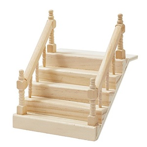 undefined, Treppe mit Handlauf, aus Holz, 10,5 cm, Treppe mit Handlauf, aus Holz, 10,5 cm