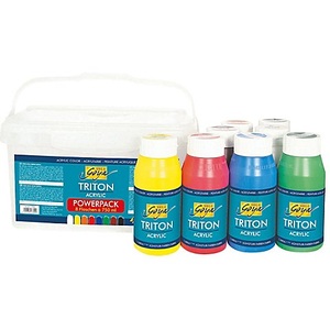 Kreul, Kreul Triton Acrylfarben, 8x 750 ml, Kreul Triton Acrylfarben, 8x 750 ml